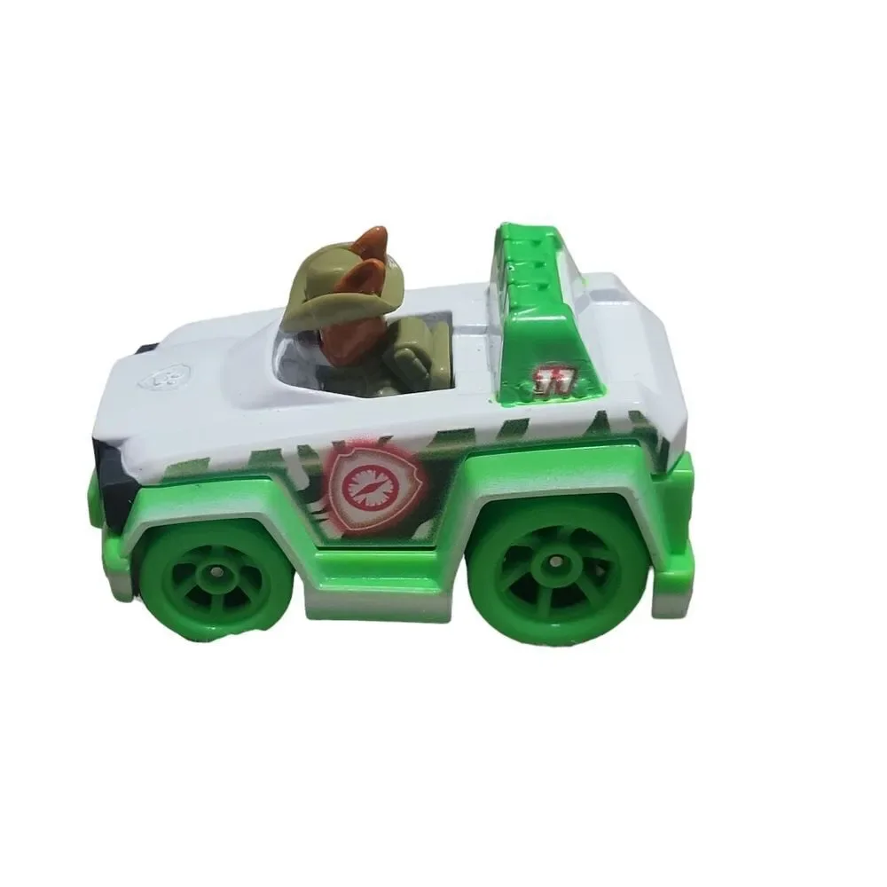 Paw Patrol neon die-cast rescue vehicle set